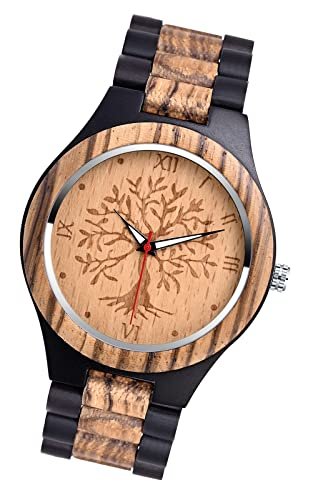 reloj de madera